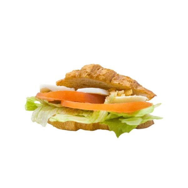 Croissant Aguacate, Huevo duro y Tomate